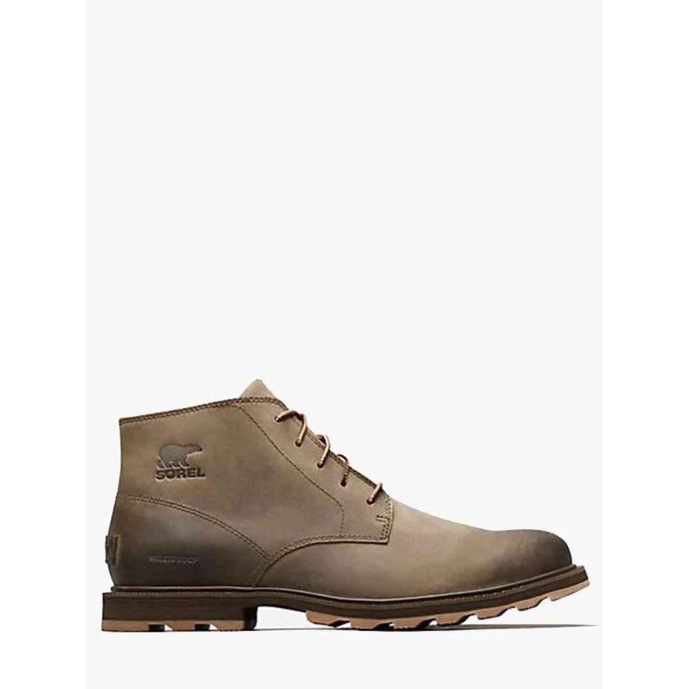 Sorel Madson Chukka Waterproof Leather Boots Major Brown NM2786-246 Mens 11.5